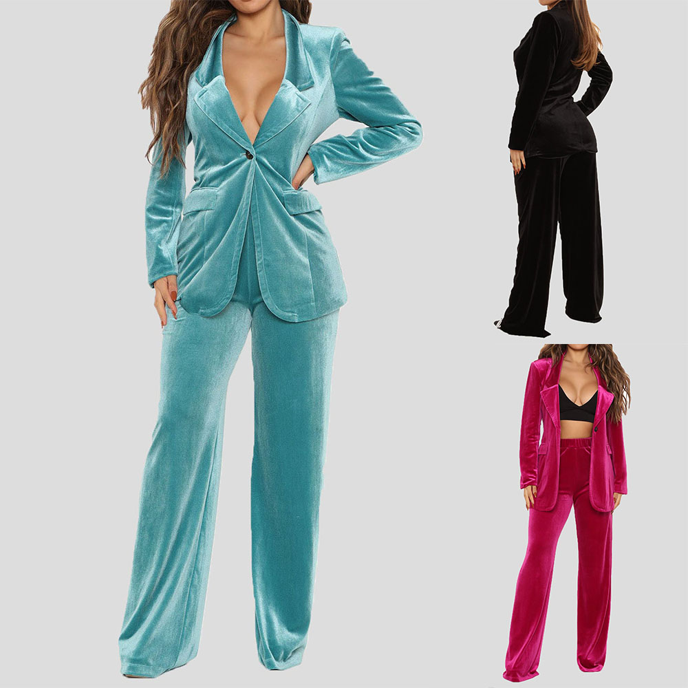Candy Color Mother of the Bride Pants Suits Slim Fit 2 Pieces Prom Evening Party Celebrity Wear Plus Size