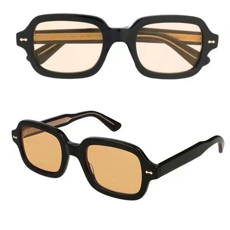 Women Brand Sunglasses Retro Flat Square Full Frame Fashion 0072S Classic Glasses Luxury Men Designer Sunglasses Original Box