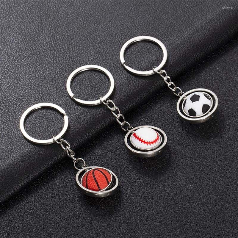 Keychains 3D Rotating Mini Basketball Football Keychain Golf Rugby Pendant Key Ring Sports Souvenir Fashion Holder Charms Accessories
Keychains 3D Rotating Mini Basketball Football Keychain Golf Rugby Pendant Key Ring Sports Souvenir Fashion Holder Charms Accessories