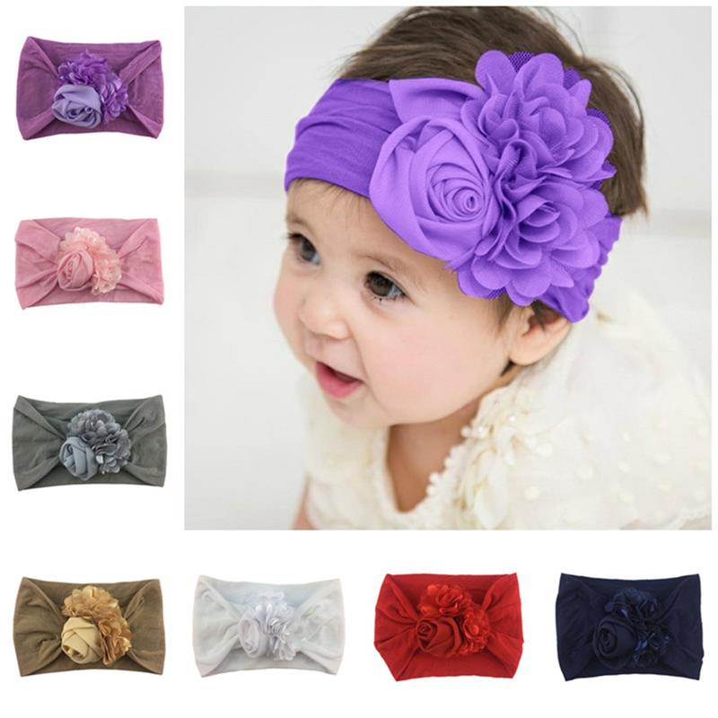 Baby Soft Nylon Hair Band Chiffon Flower Wide Headband Fashion Children Headdress Infant Hair Accessories Photography Props, Mixed color
Baby Soft Nylon Hair Band Chiffon Flower Wide Headband Fashion Children Headdress Infant Hair Accessories Photography Props, Mixed color