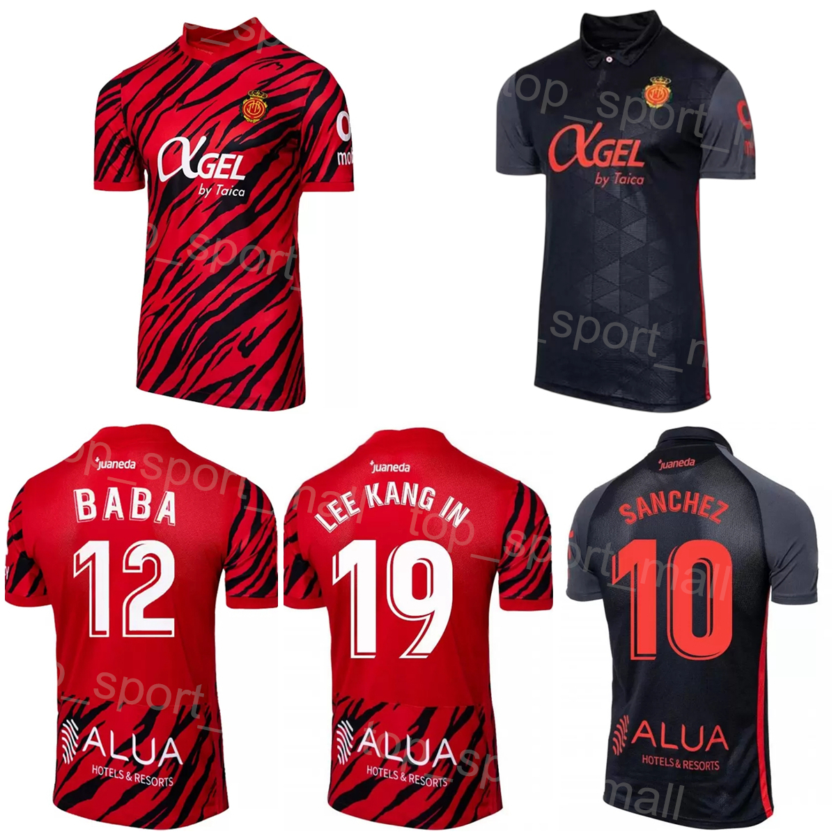 Club RCD Mallorca 15 MAFFEO Soccer Jersey 22-23 FC 21 RAILLO 24 VALJENT 1 RAJKOVIC 18 COSTA 6 ARIAS COPETE 19 LEE 16 BATTAGLIA 14 RODRIGUEZ 10 SANCHEZ Football Shirt Kits, With patch
Club RCD Mallorca 15 MAFFEO Soccer Jersey 22-23 FC 21 RAILLO 24 VALJENT 1 RAJKOVIC 18 COSTA 6 ARIAS COPETE 19 LEE 16 BATTAGLIA 14 RODRIGUEZ 10 SANCHEZ Football Shirt Kits, With patch