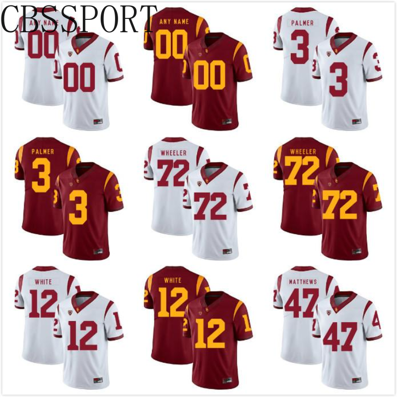USC NCAA Trojans College Football Jerseys Custom Mens Youth Adoree' Jackson Robert Woods Carson Palmer Any Name Any Number Personalized Kids Man Home Away, 00 white-mens
USC NCAA Trojans College Football Jerseys Custom Mens Youth Adoree' Jackson Robert Woods Carson Palmer Any Name Any Number Personalized Kids Man Home Away, 00 white-mens