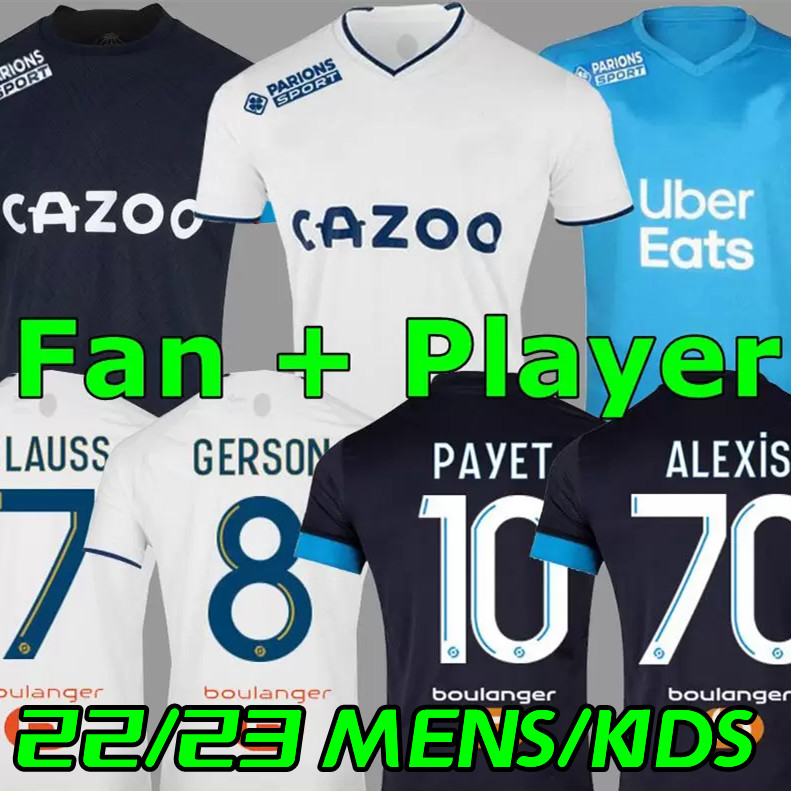 21 22 23 soccer jerseys fans tops 2021 2022 2023 MarseilleS MILIK maillot foot CUISANCE GUENDOUZI ALEXIS GERSON PAYET CLAUSS football shirts men kids kit VERETOUT, Bag
21 22 23 soccer jerseys fans tops 2021 2022 2023 MarseilleS MILIK maillot foot CUISANCE GUENDOUZI ALEXIS GERSON PAYET CLAUSS football shirts men kids kit VERETOUT, Bag