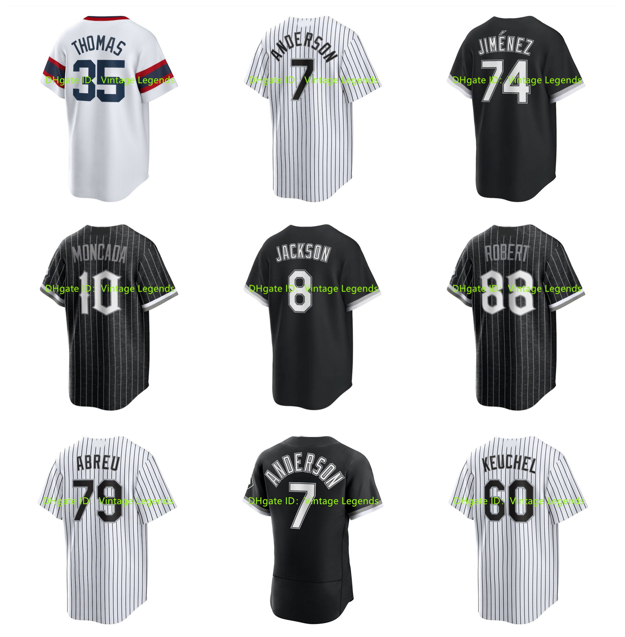 Tim Anderson Chicago Yoan Moncada White Sox Baseball Jersey Luis Robert Jake Diekman Johnny Cueto Reynaldo Lopez Lucas Giolito Eloy Jimenez Bo Jackson Josh Harrison, Kids size s-xl
Tim Anderson Chicago Yoan Moncada White Sox Baseball Jersey Luis Robert Jake Diekman Johnny Cueto Reynaldo Lopez Lucas Giolito Eloy Jimenez Bo Jackson Josh Harrison, Kids size s-xl
