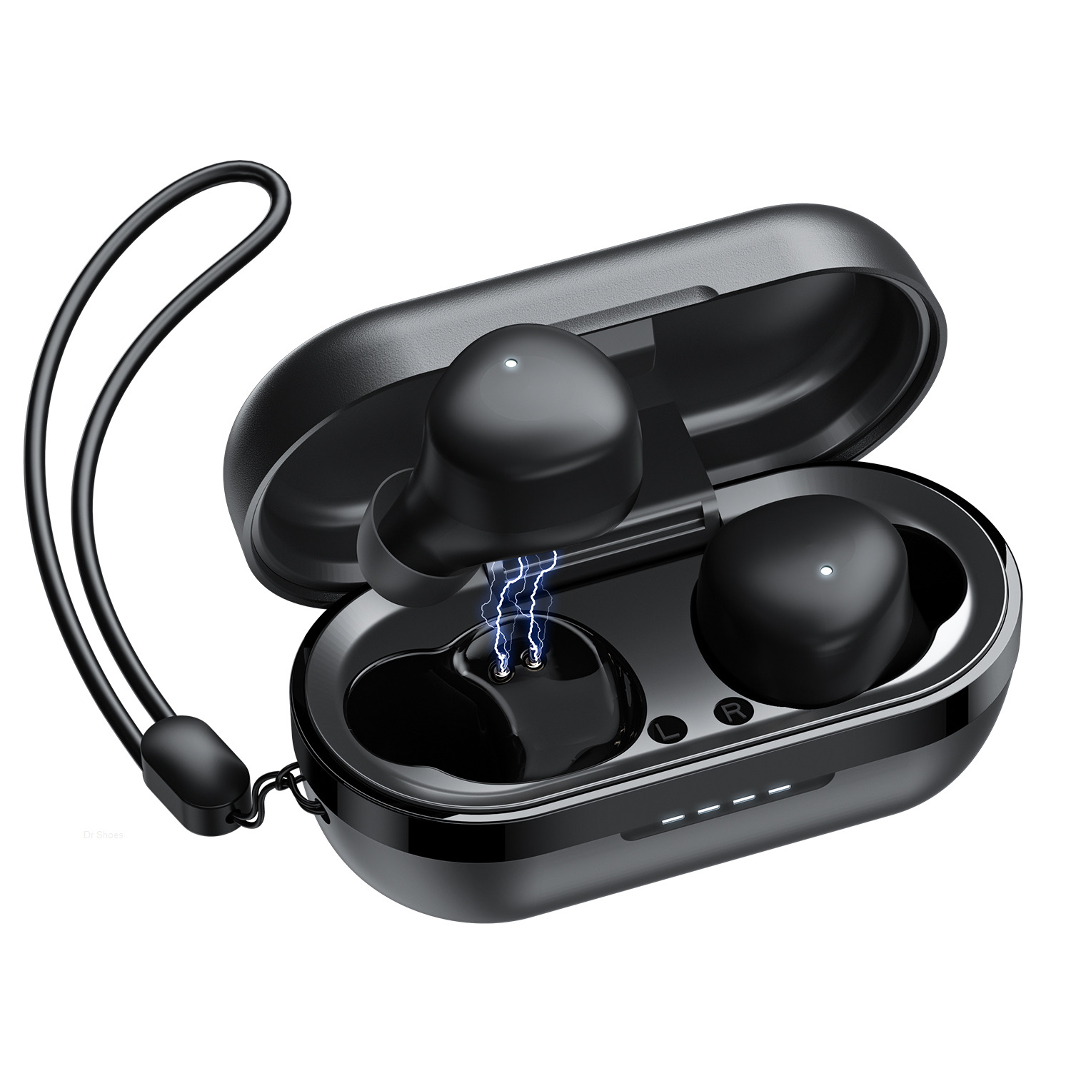 Wireless Earbuds Tws Wireless Earphone Headphone Sports Gaming Hifi Power Mini In Ear Waterproof, Black
Wireless Earbuds Tws Wireless Earphone Headphone Sports Gaming Hifi Power Mini In Ear Waterproof, Black