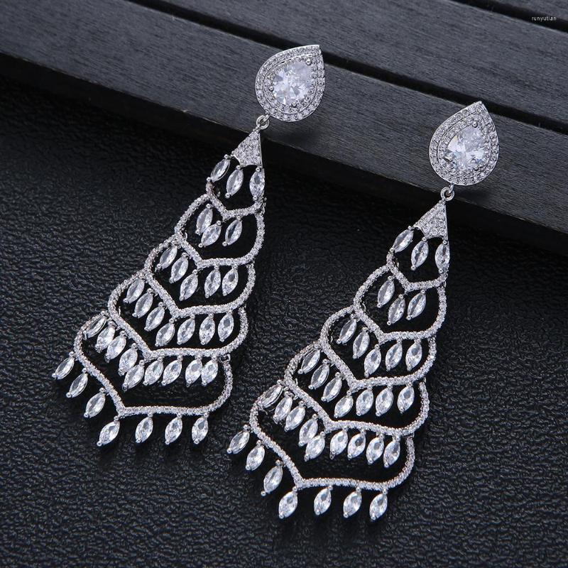 Dangle Earrings Luxury Geometry Drop For Women Wedding Cubic Zirconia Dubai Bridal Tassels Earring Jewelry Accessories E10269
Dangle Earrings Luxury Geometry Drop For Women Wedding Cubic Zirconia Dubai Bridal Tassels Earring Jewelry Accessories E10269