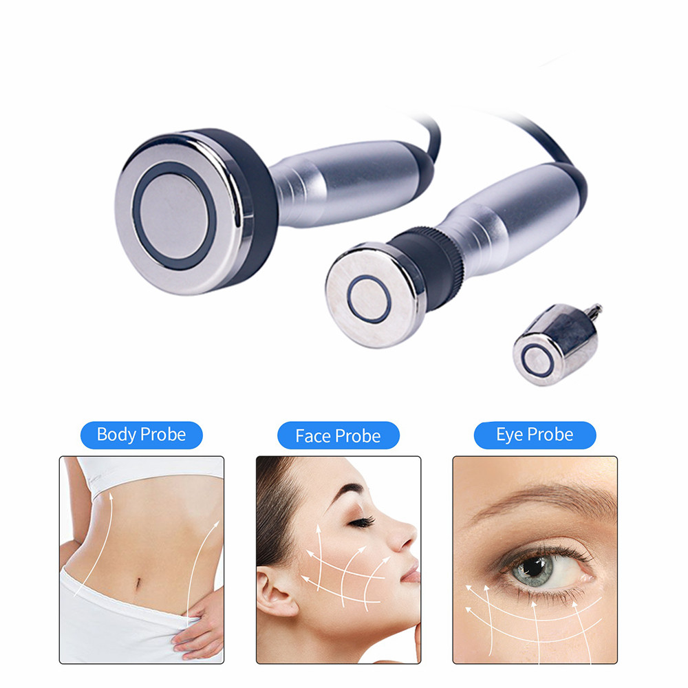3 IN 1 RF Lifting Machine Skin Rejuvenation Radio Frequency 5MHz Facial Beauty Device Remove Double Chin Face Neck Anit-Wrinkle