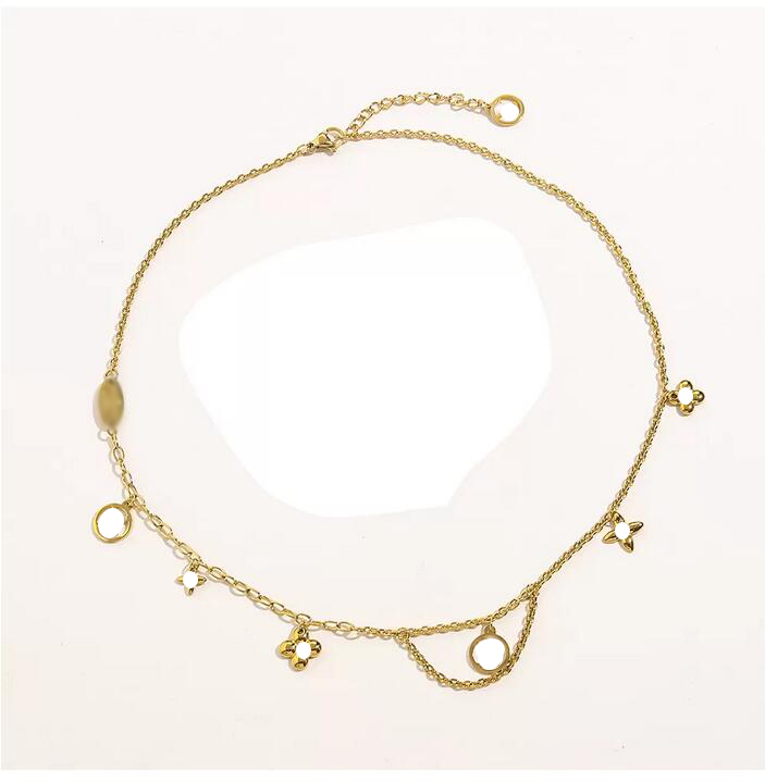 Luxury Brand Designer Pendants Necklaces Never Fading 14K Gold Plated Stainless Steel Letter Choker Pendant Necklace Beads Chain Jewelry Accessories Gifts MY1566
Luxury Brand Designer Pendants Necklaces Never Fading 14K Gold Plated Stainless Steel Letter Choker Pendant Necklace Beads Chain Jewelry Accessories Gifts MY1566