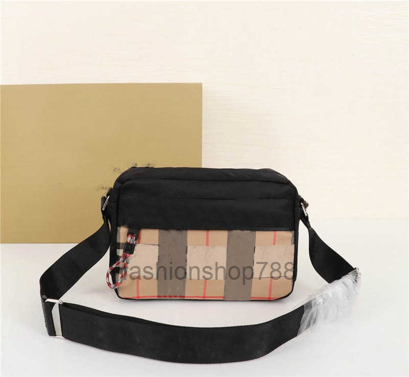 Designer Luxury bag Nylon Crossbody Beige System Vintage check Black Shoulder Size 22x11x16.5
Designer Luxury bag Nylon Crossbody Beige System Vintage check Black Shoulder Size 22x11x16.5