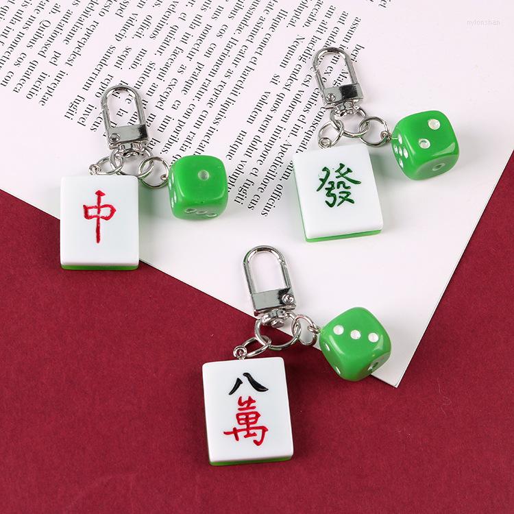 Keychains 1PC Chinese Style Mahjong Game Dice Pendant Key Chains For Women Ladies Girls Airpods Bag Charm Ring Female Car Keychain
Keychains 1PC Chinese Style Mahjong Game Dice Pendant Key Chains For Women Ladies Girls Airpods Bag Charm Ring Female Car Keychain