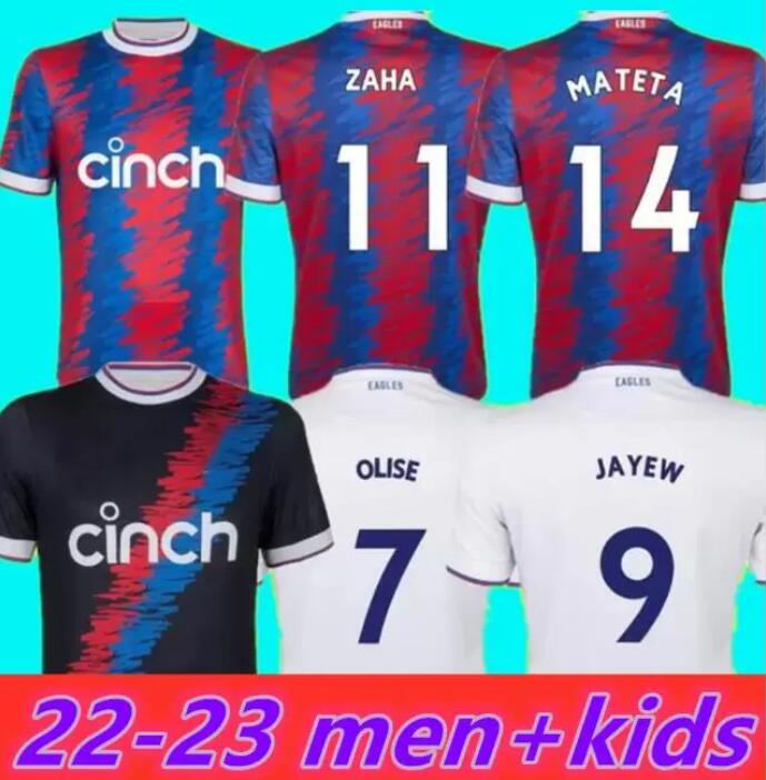 22 23 ZAHA OLISE EZE MILIVOJEVIC Men soccer jersey Palace BENTEKE TOWNSEND MATETA J.AYEW EAGLES GUEHI SAKHO CPFC Home Away Football Shirt 2022 2023 The crystal
22 23 ZAHA OLISE EZE MILIVOJEVIC Men soccer jersey Palace BENTEKE TOWNSEND MATETA J.AYEW EAGLES GUEHI SAKHO CPFC Home Away Football Shirt 2022 2023 The crystal