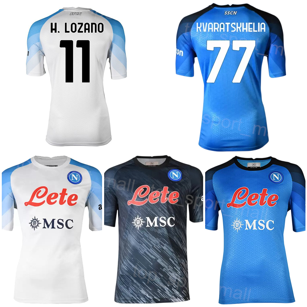 22-23 Club SSC Napoli Soccer KVARATSKHELIA Jerseys OSIMHEN MIN-JAE LOBOTKA ZIELINSKI POLITANO ANGUISSA MERET RRAHMANI LOZANO DI LORENZO ELMAS Football Shirt Kits, With patch
22-23 Club SSC Napoli Soccer KVARATSKHELIA Jerseys OSIMHEN MIN-JAE LOBOTKA ZIELINSKI POLITANO ANGUISSA MERET RRAHMANI LOZANO DI LORENZO ELMAS Football Shirt Kits, With patch