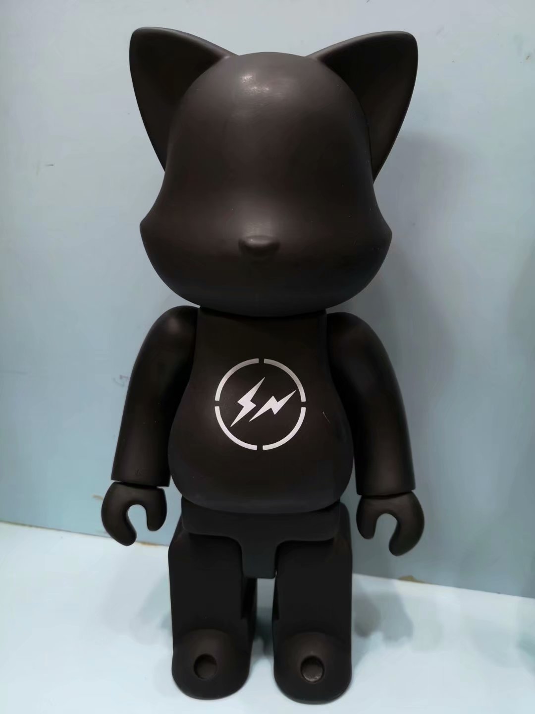 New 400% Action & Toy Figures Bearbrick PVC Action Figure Cosplay Flash Light Black Cat Rabbit Bear Collections Bearbricklys 28CM