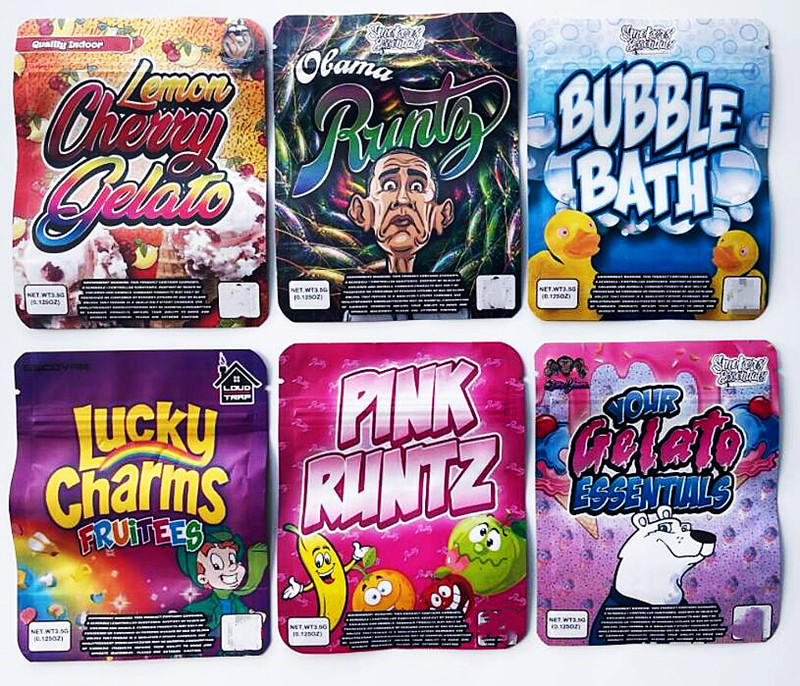 2022 latest 3.5g mylar bag edible package for flower smokers essentials lemon cherry gelato obama pink runtz bubble bath smell proof resealable zipper custom
2022 latest 3.5g mylar bag edible package for flower smokers essentials lemon cherry gelato obama pink runtz bubble bath smell proof resealable zipper custom