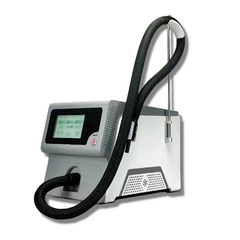 Skin Cooler Cryo Cold Air Cooling Machine For Laser Hair Removal Picosecond Treatment