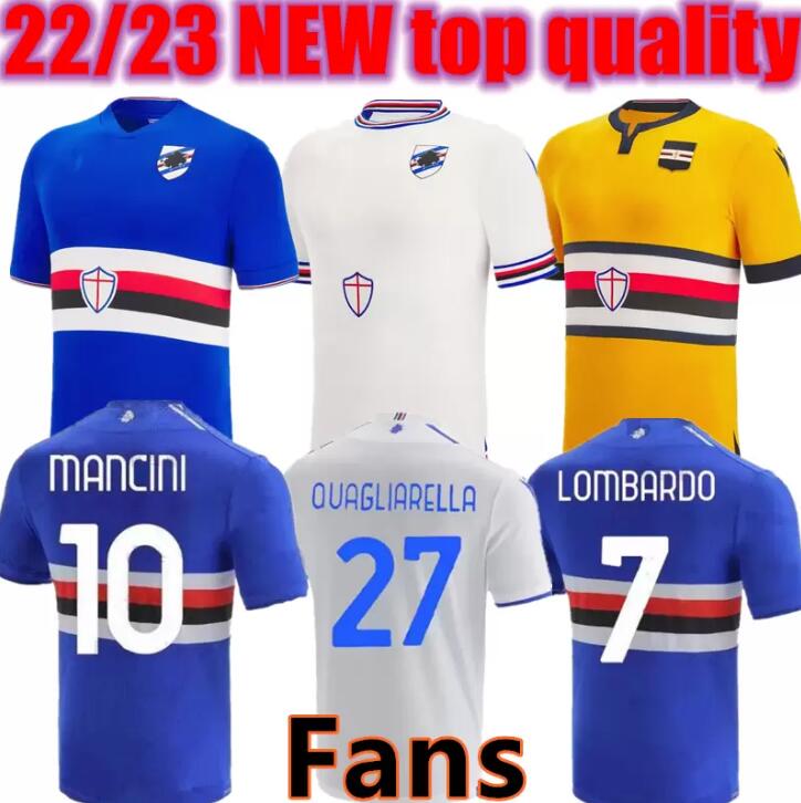 22/23 UC Sampdoria soccer jerseys LINETTY MARONI QUAGLIARELLA DAMSGAARD JANKTO TORREGROSSA YOSHIDA 2223 GABBIADINI THORSBY COLLEY AUGELLO football shirt calcio
22/23 UC Sampdoria soccer jerseys LINETTY MARONI QUAGLIARELLA DAMSGAARD JANKTO TORREGROSSA YOSHIDA 2223 GABBIADINI THORSBY COLLEY AUGELLO football shirt calcio