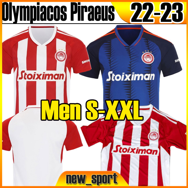 22 23 Olympiacos F.C soccer jerseys 2022 2023 EL ARABI KOKA MASOURAS BOUCHALAKIS Greece camisetas Men Kits football shirts Uniforms, 20 21 home
22 23 Olympiacos F.C soccer jerseys 2022 2023 EL ARABI KOKA MASOURAS BOUCHALAKIS Greece camisetas Men Kits football shirts Uniforms, 20 21 home