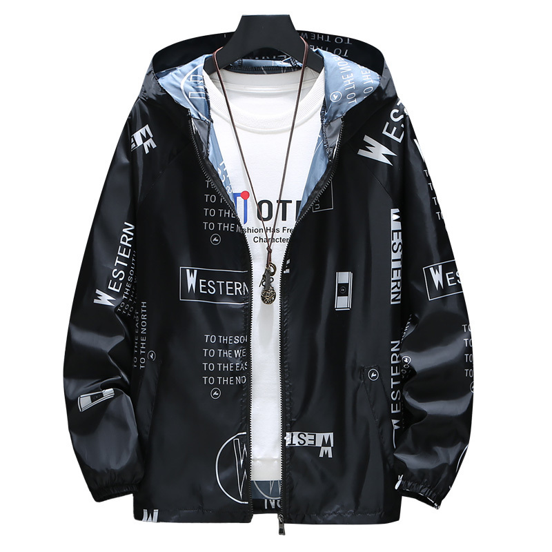 Mens Jackets Summer Jacket Men Large Size Ultra Thin Breathable Sun Outwer Clothes Teenagers Loose Basketball Sports Coat FS2967 220908