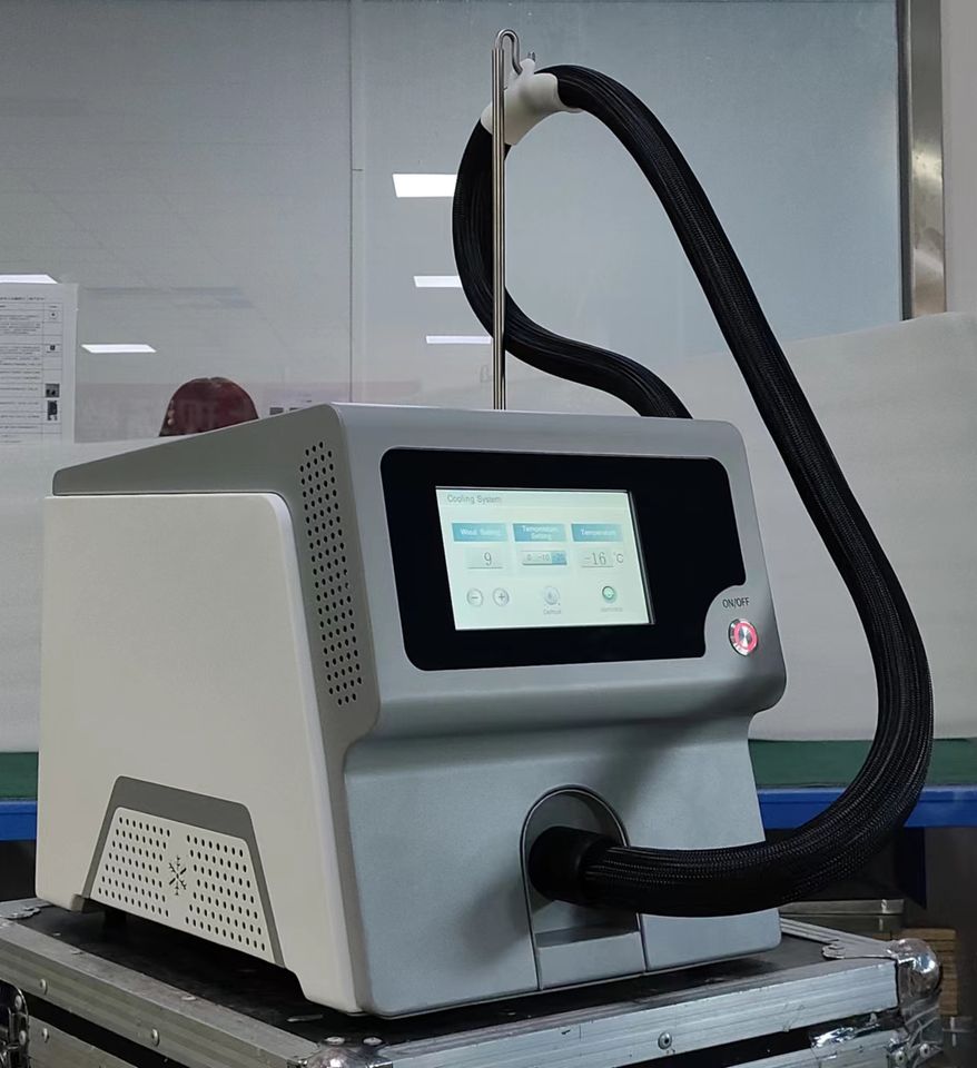 Laser -20 Cooler Air Cooling Devices -20C Cryo Cold Skin Machine Laser Treatment Reduce Pain