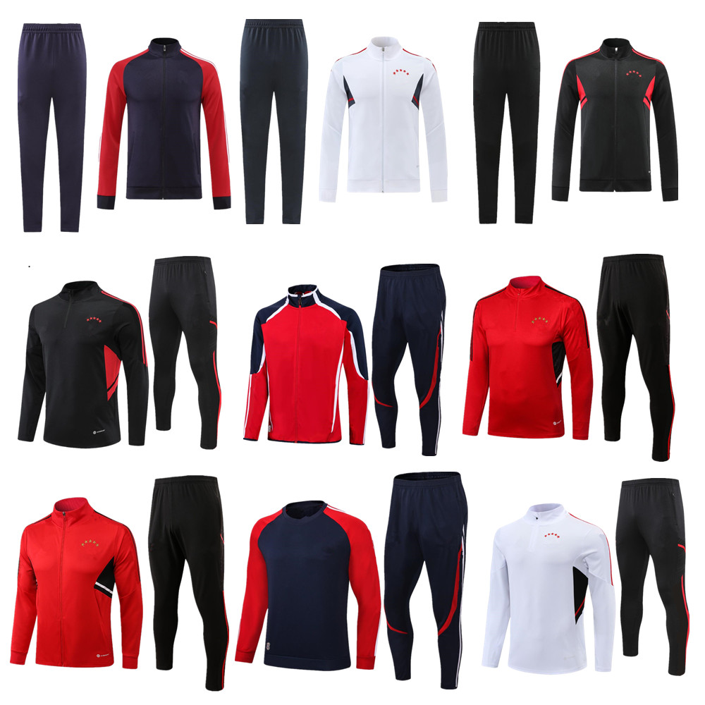 Soccer Sets/Tracksuits 22 23 MANE Long sleeve adult tracksuit jacket survetement 2022 2023 sane GNABRY MULLER KIMMICH Bayern soccer training suit, 22/23 bayern
Soccer Sets/Tracksuits 22 23 MANE Long sleeve adult tracksuit jacket survetement 2022 2023 sane GNABRY MULLER KIMMICH Bayern soccer training suit, 22/23 bayern