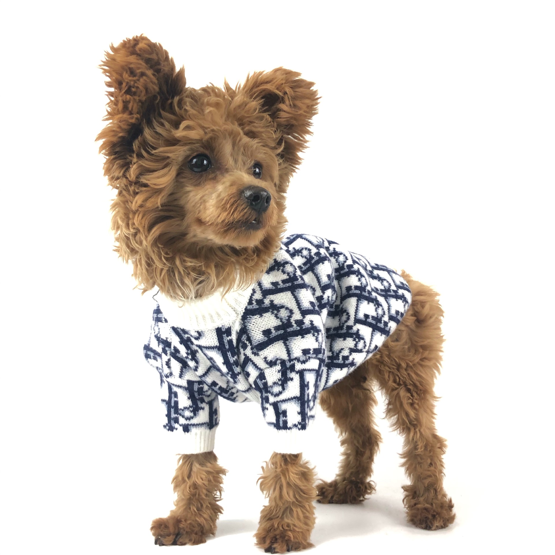 Designer Dog Clothes Dog Apparel with Classic Letter Pattern for Bulldog Chihuahua Puppy Winter Sweater Warm Pet Sweaters Cat Sweatshirts Dogs Coat White XS A392
Designer Dog Clothes Dog Apparel with Classic Letter Pattern for Bulldog Chihuahua Puppy Winter Sweater Warm Pet Sweaters Cat Sweatshirts Dogs Coat White XS A392
