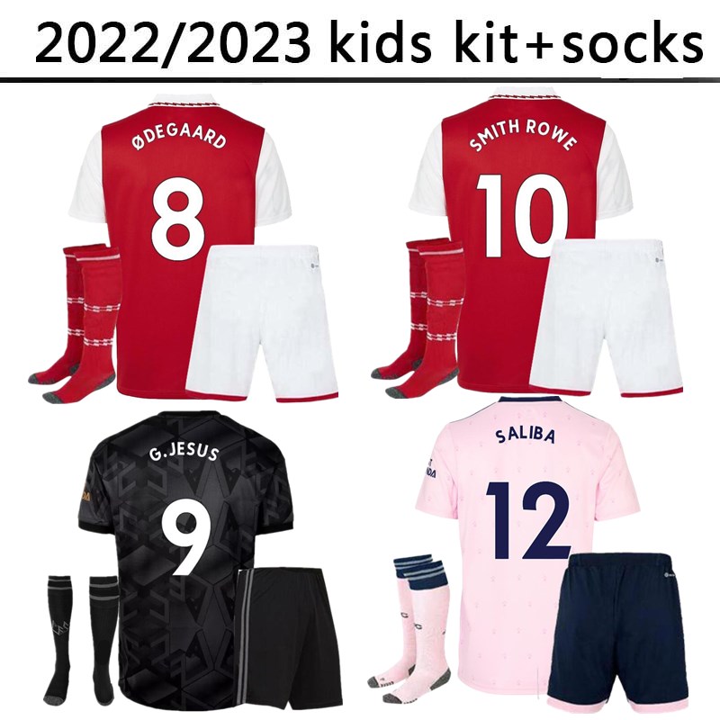 22 23 PEPE SAKA soccer jerseys home away kids kit socks Gunners ODEGAARD THOMAS WILLIAN NICOLAS TIERNEY SMITH ROWE ARSen 2022 2023 football shirt child boy
22 23 PEPE SAKA soccer jerseys home away kids kit socks Gunners ODEGAARD THOMAS WILLIAN NICOLAS TIERNEY SMITH ROWE ARSen 2022 2023 football shirt child boy