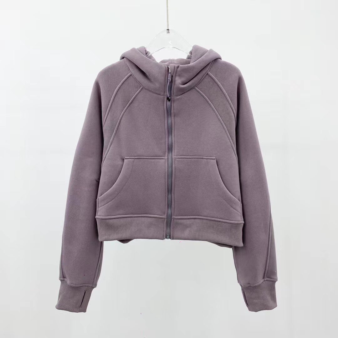 Women Brushed Full Zip yoga outfits Hoodie Jacket Sportswear Lu Hooded Workout Track Running Coat with Pockets Outdoor Fleeces Thumb Holes, Purple yes logo
Women Brushed Full Zip yoga outfits Hoodie Jacket Sportswear Lu Hooded Workout Track Running Coat with Pockets Outdoor Fleeces Thumb Holes, Purple yes logo
