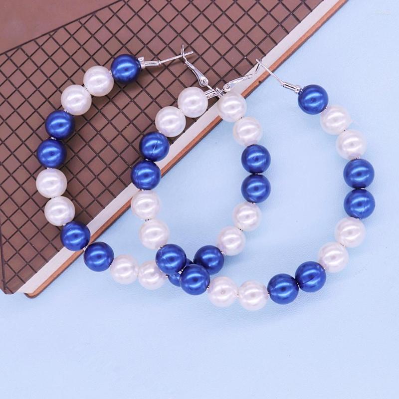 Hoop Earrings Arrival White Blue ABS Imitation Pearl Party Wear Greek Sorority Sign ZETA PHI BETA Amicae Earring For Women
Hoop Earrings Arrival White Blue ABS Imitation Pearl Party Wear Greek Sorority Sign ZETA PHI BETA Amicae Earring For Women