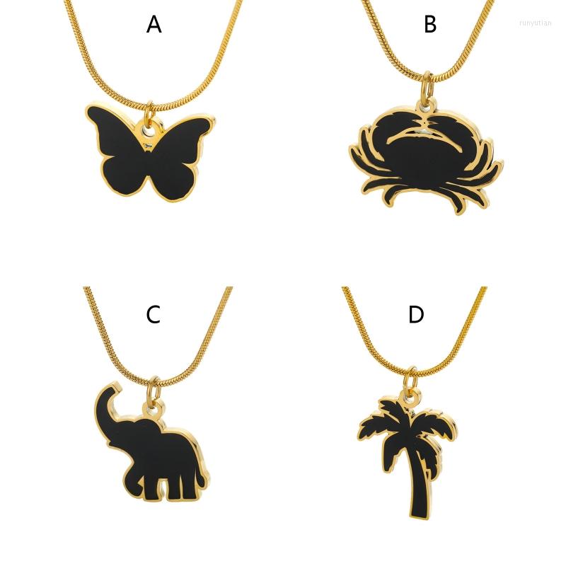 Pendant Necklaces C9GF Personalized Temperature Sensing Color Changing Necklace Butterfly Elephant Crab Gifts Jewelry
Pendant Necklaces C9GF Personalized Temperature Sensing Color Changing Necklace Butterfly Elephant Crab Gifts Jewelry