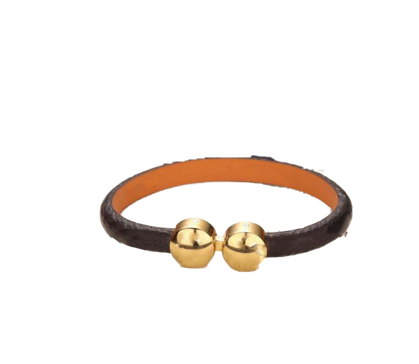 Bangle Classic presbyopia leather rope buckle design double bead leather rope bracelet male and female leather rope bracelet designer charms love bracelet luxury b
Bangle Classic presbyopia leather rope buckle design double bead leather rope bracelet male and female leather rope bracelet designer charms love bracelet luxury b
