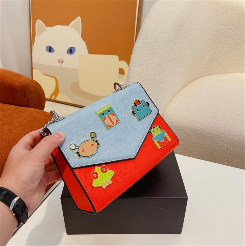 Shoulder Bag Designer Leather Chain Cartoon Wallet Quality Crossbody For Women Classic Famous Brand Shopping Purses 220306, Color 7
Shoulder Bag Designer Leather Chain Cartoon Wallet Quality Crossbody For Women Classic Famous Brand Shopping Purses 220306, Color 7