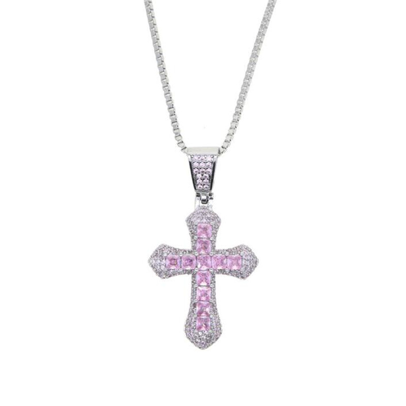 White Gold Fill Princess Cut Blue Sapphire Necklace for Women - urious 2024 Jewelry