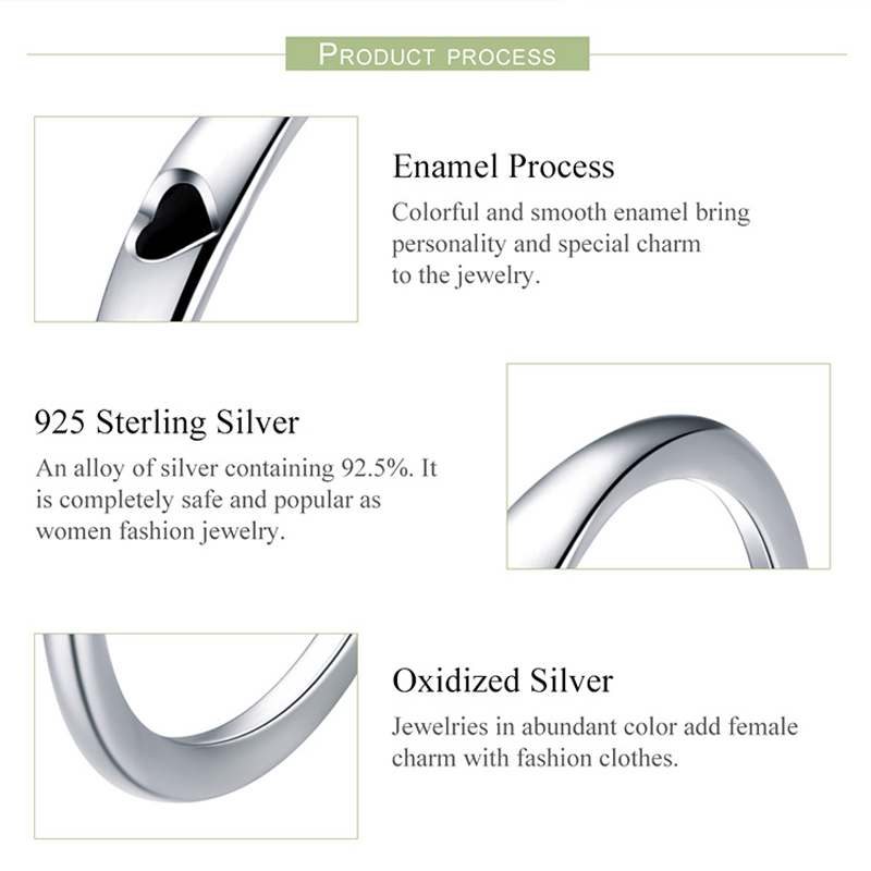 Simple Carve Heart Wedding for Women Band Stackable Promise Ring