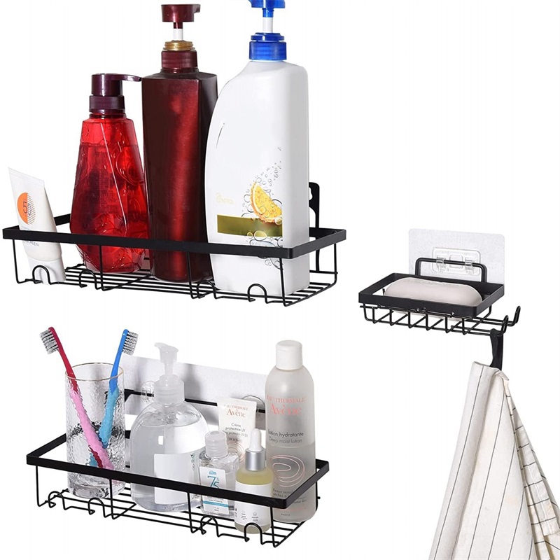 Wall Bathroom Soap Shelf Shampoo Cosmetic Shower Shelf Drainage Storage Rack Home WC Bathroom Accessories Storage Rack 4885 Q2
Wall Bathroom Soap Shelf Shampoo Cosmetic Shower Shelf Drainage Storage Rack Home WC Bathroom Accessories Storage Rack 4885 Q2