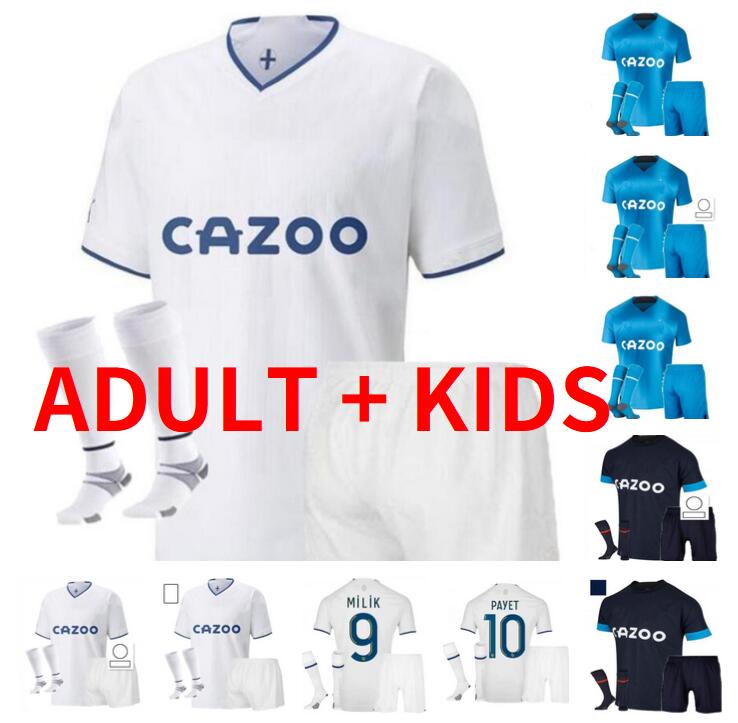 Marseilles ALEXIS Soccer jerseys 2022 2023 OM Maillot Foot CUISANCE GUENDOUZI PAYET GERSON CLAUSS UNDER KONRAD KAMARA 22 23 MILIK Football shirt adult kids kit
Marseilles ALEXIS Soccer jerseys 2022 2023 OM Maillot Foot CUISANCE GUENDOUZI PAYET GERSON CLAUSS UNDER KONRAD KAMARA 22 23 MILIK Football shirt adult kids kit