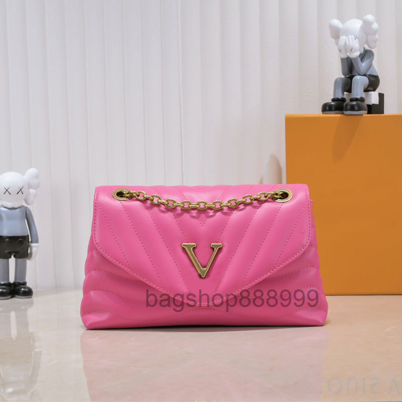 New Wave Chain Bags Flap Crossbody Shoulder Bags Women Handbags Purse Zig Zag Genuine Leather Classic Letter Magnetic Hasp High-quality Mult 
New Wave Chain Bags Flap Crossbody Shoulder Bags Women Handbags Purse Zig Zag Genuine Leather Classic Letter Magnetic Hasp High-quality Mult