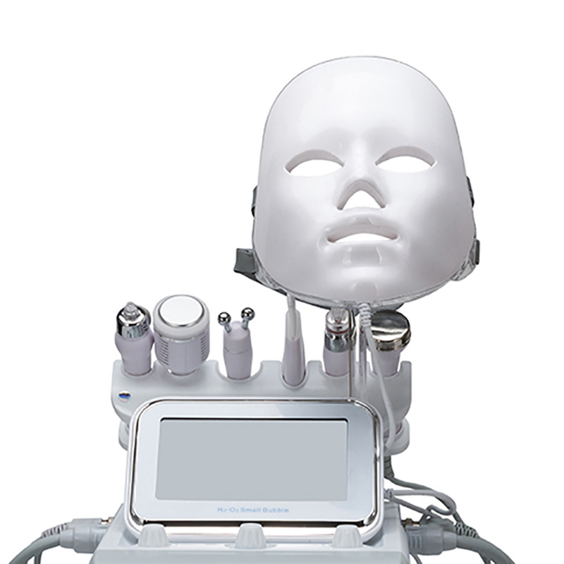 Pro 7-in-1 Hydra Dermabrasion Aqua Peel Machine for Clean Skin Care, BIO Light, RF Vacuum, and Hydro Water Oxygen Jet Peel for Effective Skin Treatmen
