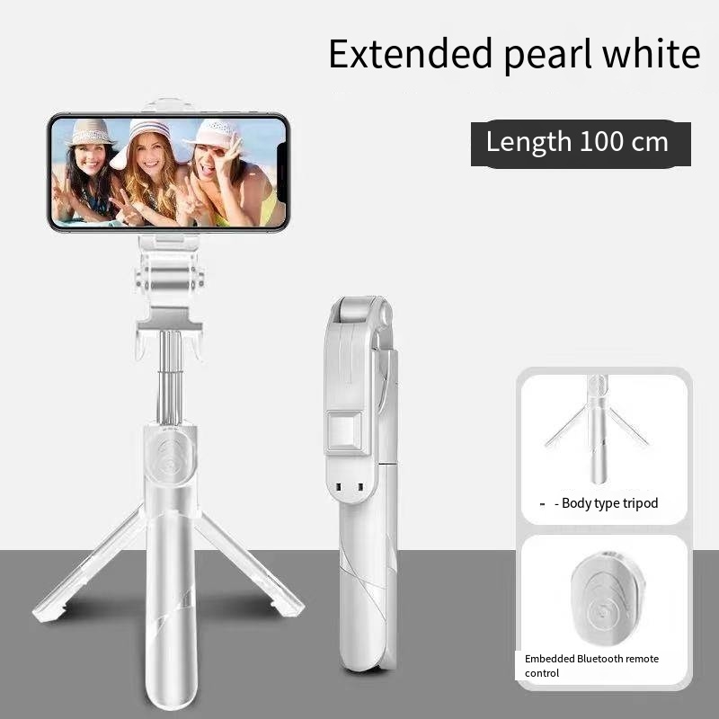 Tripods XT02 mobile phone Bluetooth selfie stick tripod integrated multifunctional portable 70cm live broadcast magic device