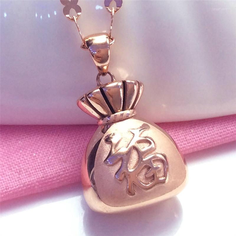 Chains 585 Purple Gold Plated 14K Rose Fu Character Geometric Pendant Neckalce For Woman Charm Chinese Style Party Jewelry
Chains 585 Purple Gold Plated 14K Rose Fu Character Geometric Pendant Neckalce For Woman Charm Chinese Style Party Jewelry