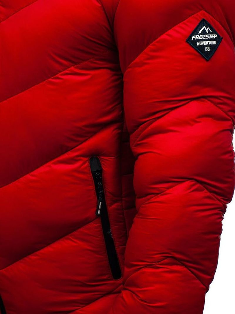 Men's Down Parkas ZOGAA Autumn and winter fashion hooded bread padded jacket 220909