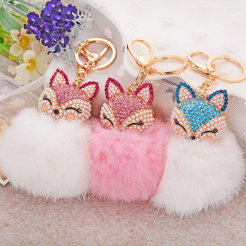 Keychains Faux Fur Alloy Crystal Fine Keychain Fashion Bag Ornaments Car Accessories Pendant Keyring Women Girl Trinket Jewelry
Keychains Faux Fur Alloy Crystal Fine Keychain Fashion Bag Ornaments Car Accessories Pendant Keyring Women Girl Trinket Jewelry