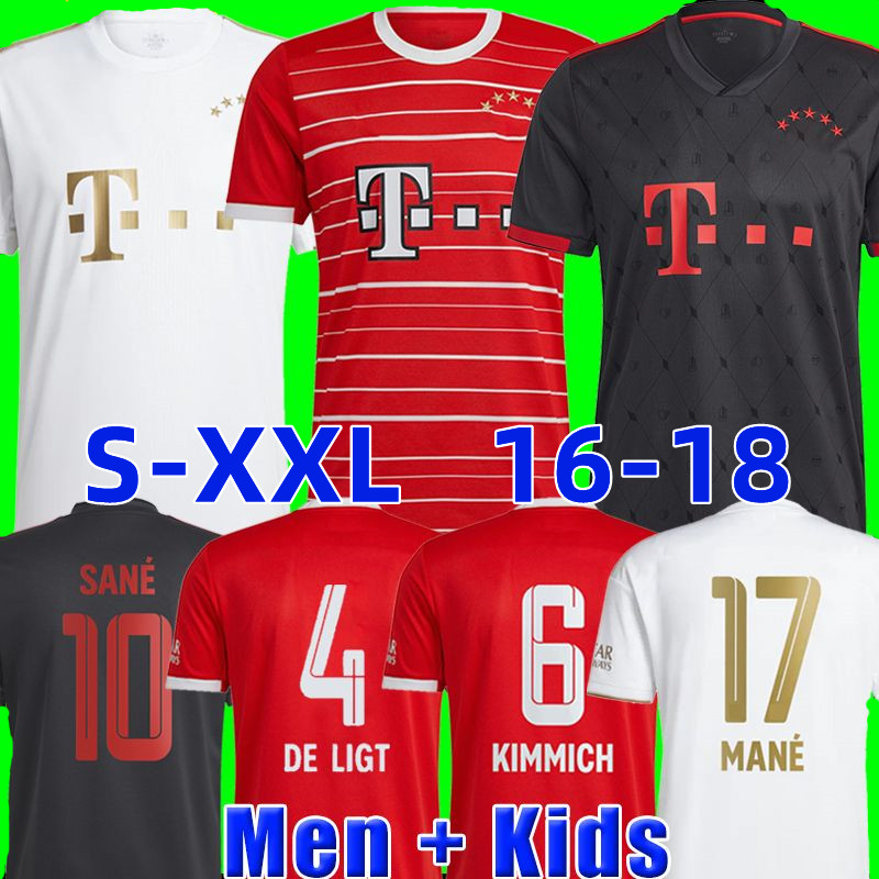 DE LIGT soccer jersey fans tees 22 23 MANE SANE HERNANDEZ BAYERN MUNICH GNABRY GORETZKA COMAN MULLER DAVIES KIMMICH football shirt Men Kids kit 2022 2023 uniforms, Bag
DE LIGT soccer jersey fans tees 22 23 MANE SANE HERNANDEZ BAYERN MUNICH GNABRY GORETZKA COMAN MULLER DAVIES KIMMICH football shirt Men Kids kit 2022 2023 uniforms, Bag