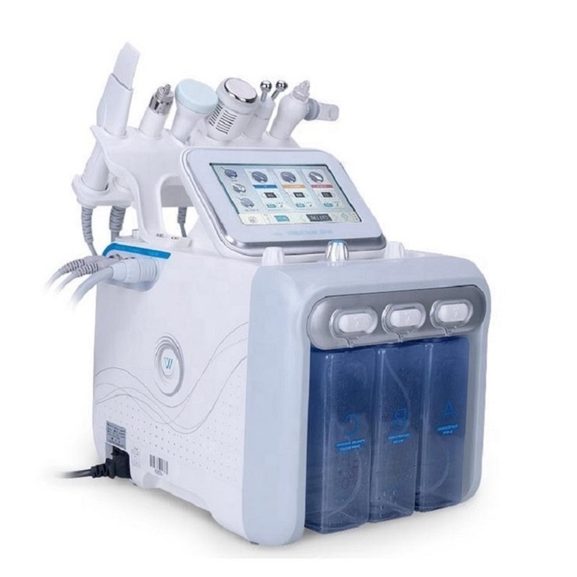 Beauty Equipment Hydra Machine, 6-in-1 Diamond Skin Care Water Jet Peel, Oxygen Microdermabrasion Hydra Machine for Effective Salon and Home Treatment