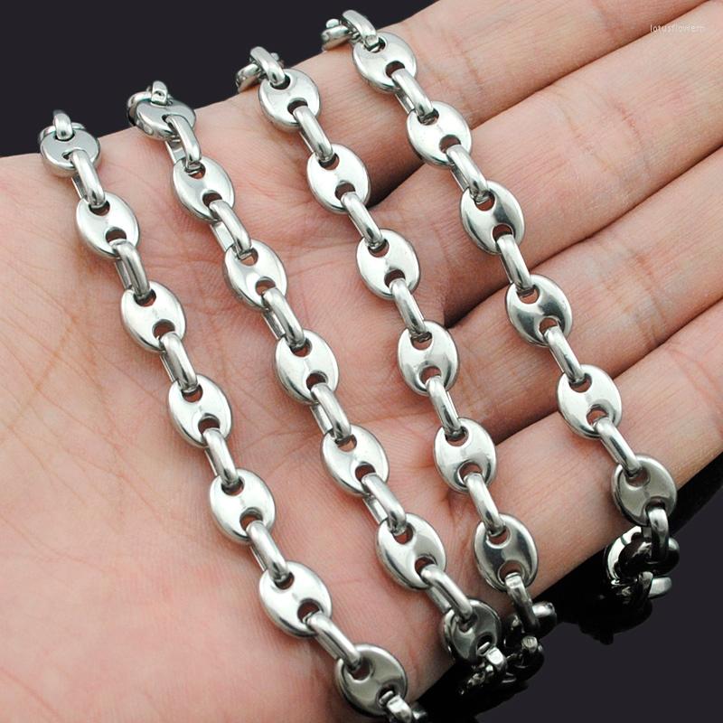 Chains ATGO Men Bead Necklace 316L Stainless Steel Fashion Coffee Beads Jewelry High Quality Party Gift BN062
Chains ATGO Men Bead Necklace 316L Stainless Steel Fashion Coffee Beads Jewelry High Quality Party Gift BN062