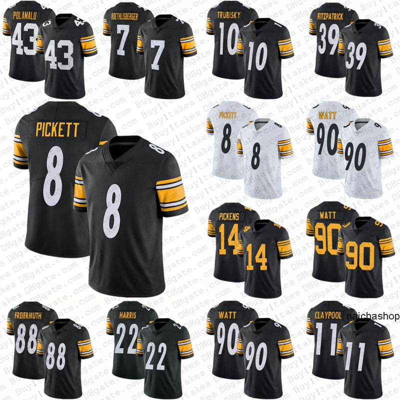 Jersey Pittsburgh''Steelers''Najee Harris 8 Kenny Pickett TJ Watt George Pickens Jerseys Trubisky Ben Troy Polamalu Minkah Fitz''nfl''jerseys, Mens
Jersey Pittsburgh''Steelers''Najee Harris 8 Kenny Pickett TJ Watt George Pickens Jerseys Trubisky Ben Troy Polamalu Minkah Fitz''nfl''jerseys, Mens