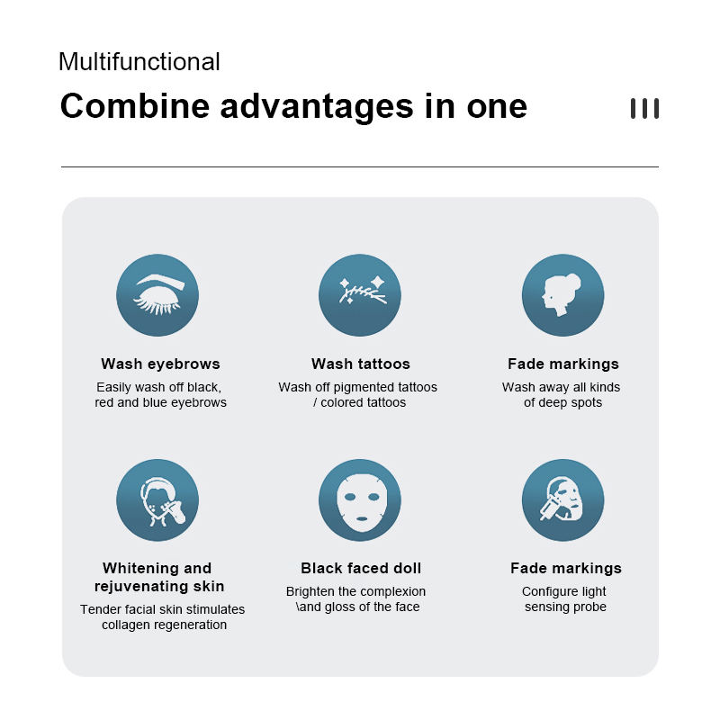 Picosecond Laser Eyebrow Wash Picosecond Tattoo Pigment Freckle Removal Machine