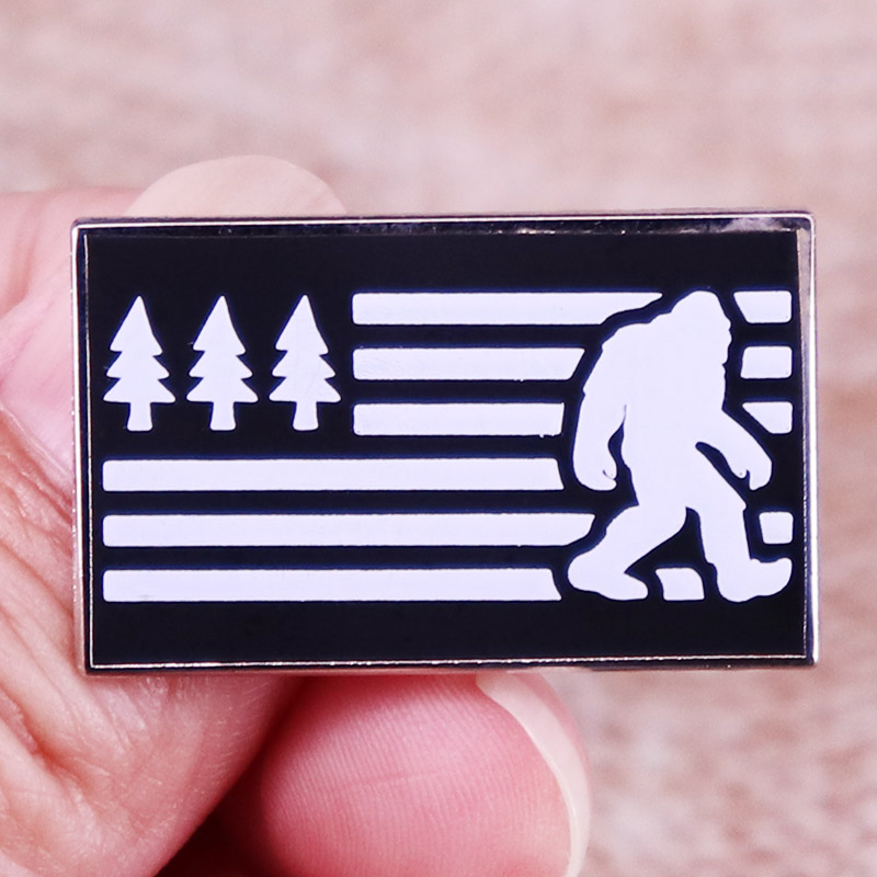 Other Fashion Accessories American Flag Bigfoot PNW Pacific Enamel Pins Lapel Pin Shirt Bag Badge Jewelry
Other Fashion Accessories American Flag Bigfoot PNW Pacific Enamel Pins Lapel Pin Shirt Bag Badge Jewelry