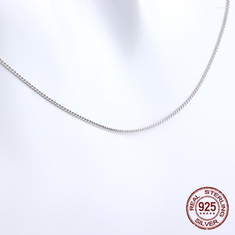 Chains S925 Silver Chain Necklace For Women Wild Pendant 40-45mm Sterling O-shaped
Chains S925 Silver Chain Necklace For Women Wild Pendant 40-45mm Sterling O-shaped
