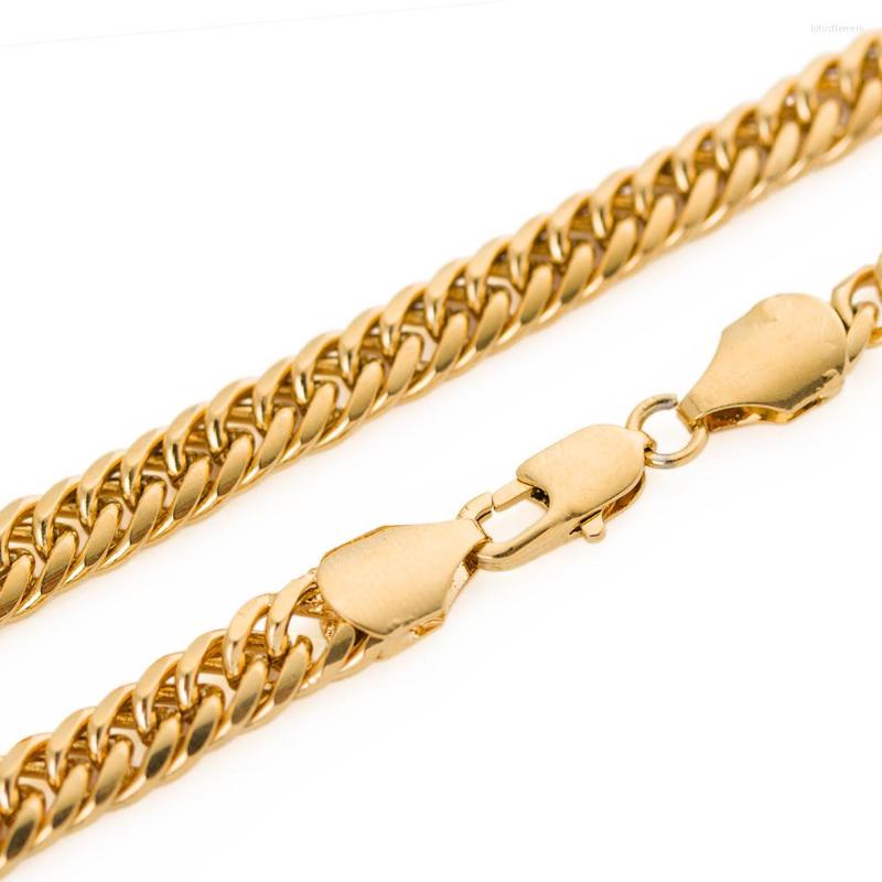 Chains High Quality Cool Snake Chain Whip 1 Gold Filled Necklace Personality Wild Man Jewelery Width 6.9mm Christmas
Chains High Quality Cool Snake Chain Whip 1 Gold Filled Necklace Personality Wild Man Jewelery Width 6.9mm Christmas