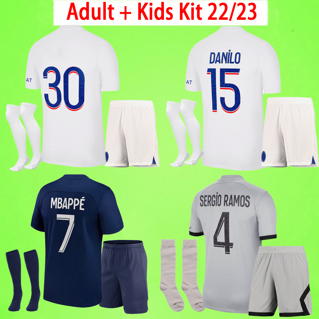 Adults Kids kit with shorts and socks Soccer Jerseys Paris 22 23 psgs boys sets MBAPPE SERGIO RAMOS children suit football Shirt 2022 2023 enfants Maillot De Foot third, 22/23 soccer kit away
Adults Kids kit with shorts and socks Soccer Jerseys Paris 22 23 psgs boys sets MBAPPE SERGIO RAMOS children suit football Shirt 2022 2023 enfants Maillot De Foot third, 22/23 soccer kit away